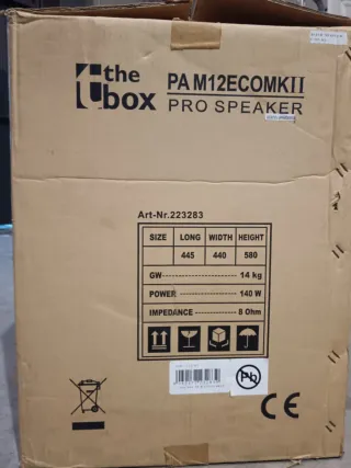 Monitor  altavoz Audio Pasivo 140W