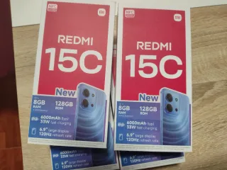 4 Xiaomi Redmi 15C 128GB Azul Nuevos
