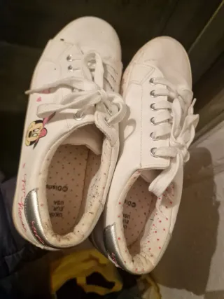 Primark Disney Sneakers Bianche Minnie Mouse