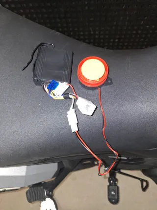 Alarma para moto con sirena para zontes 703F.1