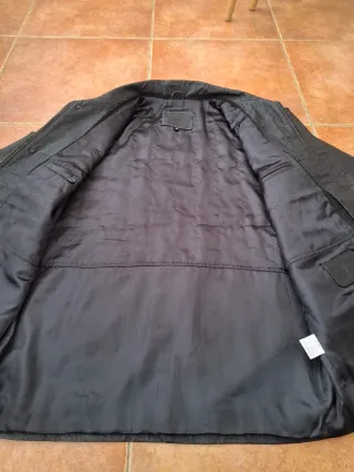 Chaqueta Cuero Vintage Y2K Minimal 90s Marrón