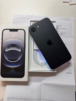 iPhone 16e 256GB Nero