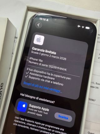 iPhone 16e 256GB Nero