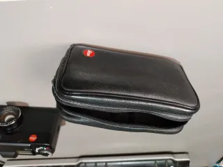 Leica Minilux Negra + Reloj + Funda