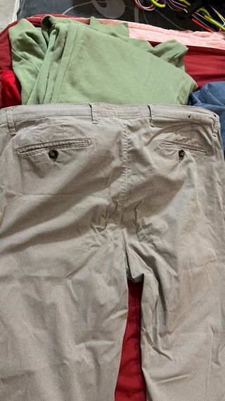 Pantaloni The Iconic Pants uomo beige