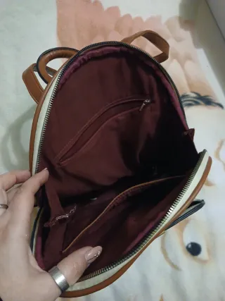 Zainetto fantasia a scacchi