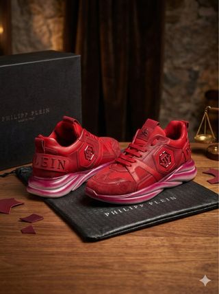 Philipp Plein Sneakers Edición Limitada Roja