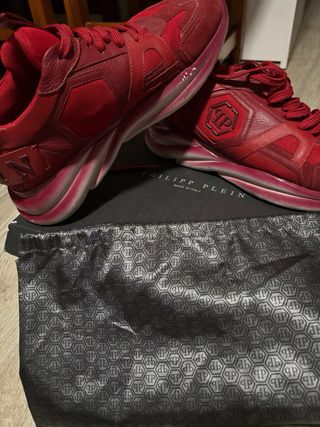 Philipp Plein Sneakers Edición Limitada Roja