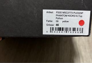 Philipp Plein Sneakers Edición Limitada Roja