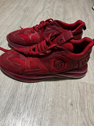 Philipp Plein Sneakers Edición Limitada Roja