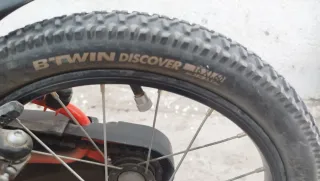 Bicicleta infantil naranja B'TWIN