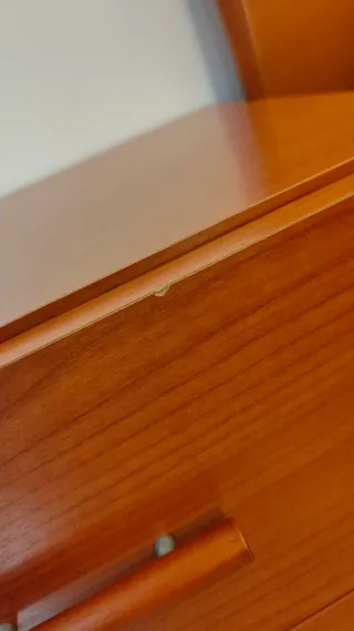 Armario y 2 mesitas de noche madera