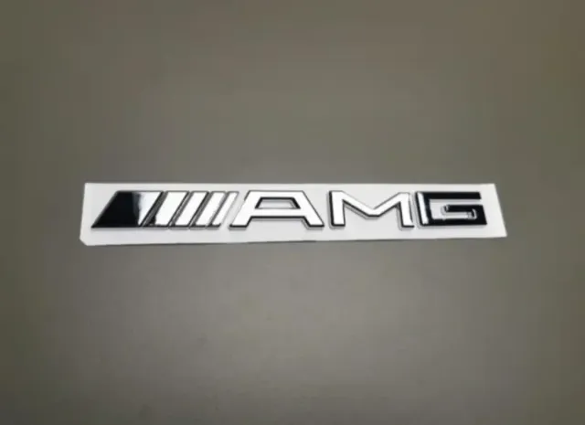 AMG Mercedes Embemas de Maletero Color Cromado