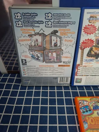 🇮🇹PS2 LOTE EYETOY ORIGINALES COMPLETOS