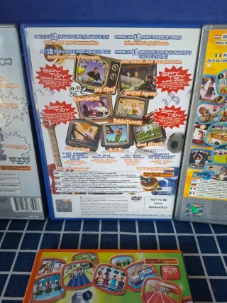 🇮🇹PS2 LOTE EYETOY ORIGINALES COMPLETOS