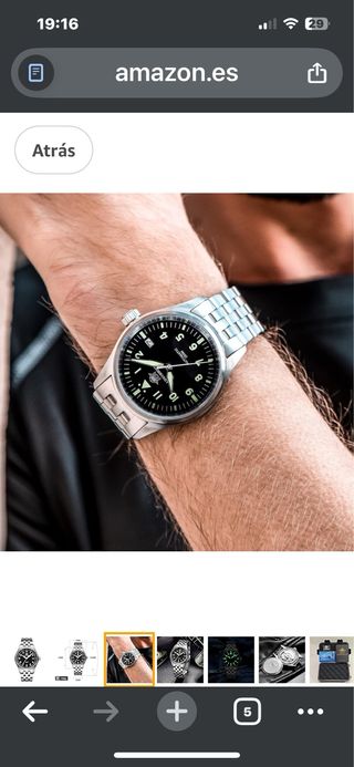 Reloj Addiesdive Automático Acero Inoxidable