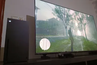 Xbox Series X + 2 mandos + 2 baterías recargables