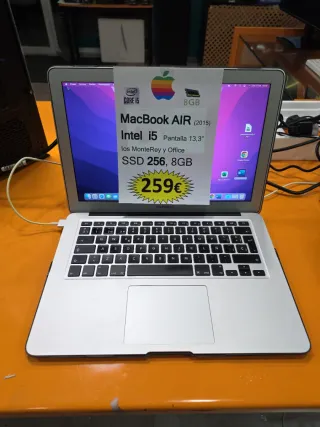 MacBook Air 2015 Intel i5 256GB SSD 8GB RAM