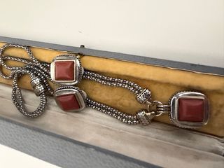 Collar y pendientes vintage