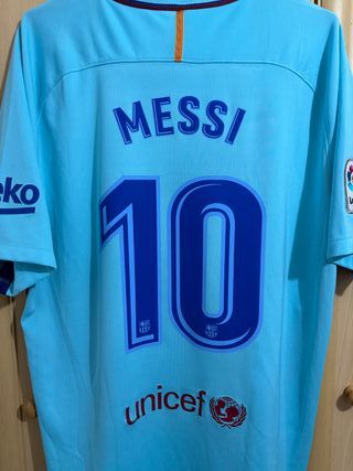 Camiseta FC Barcelona Messi 17/18 ORIGINAL