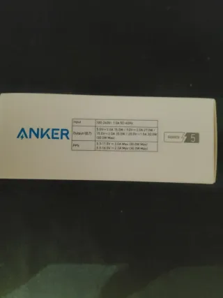 Anker cargador usb c gan 30w