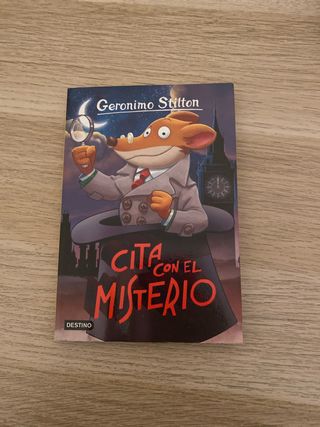 Libro Geronimo Stilton Cita con el misterio.