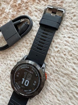 Garmin Fenix 7X Pro Solar Negro