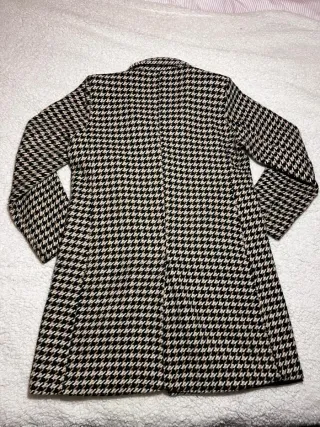 Cappotto Elegante Donna pied-de-poule nero, beige