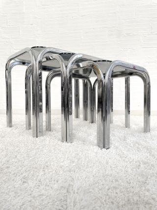 Tavoli ausiliari nido vintage anni '70