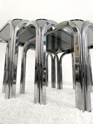 Tavoli ausiliari nido vintage anni '70