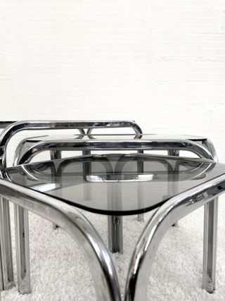 Tavoli ausiliari nido vintage anni '70