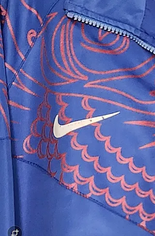 Chaqueta Vintage Nike Manny Pacquiao Azul Roja