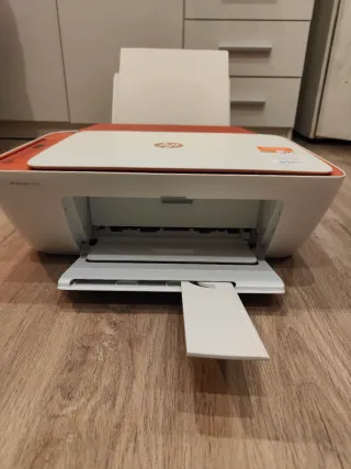 Impresora HP Todo en Uno Naranja/Blanca