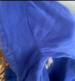 Traje de flamenca azul