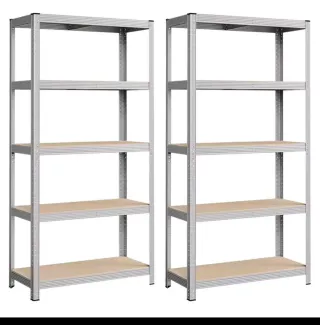 Envío gratis! Pack 2 Estanterías Metálicas nuevas
