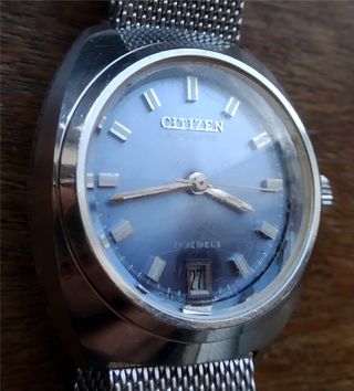 Relógio Mecânico Vintage Citizen - Automatic, 21 J