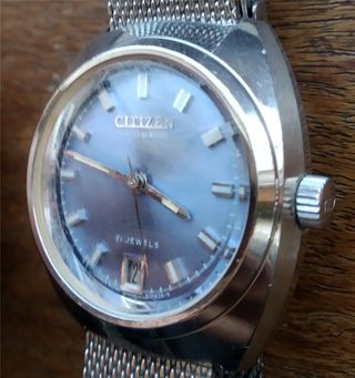 Relógio Mecânico Vintage Citizen - Automatic, 21 J
