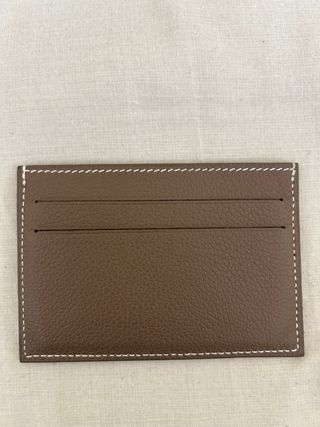 Tarjetero Hermes. Original. Caja perdida. 1 uso.