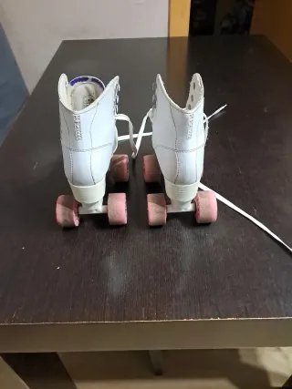 Patines Artísticos Blancos Talla 34