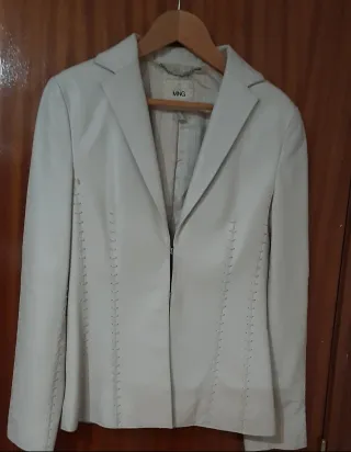 Chaqueta de piel ovina.