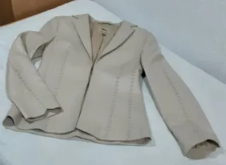 Chaqueta de piel ovina.
