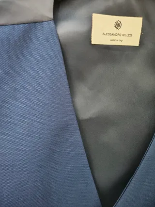 Gilet Panciotto Alessandro Gilles Blu