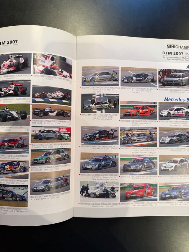 Catálogo Minichamps Edición 2007/2