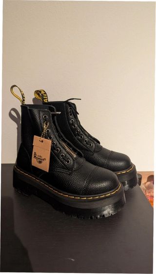 Botas Dr. Martens cremallera negras talla 39
