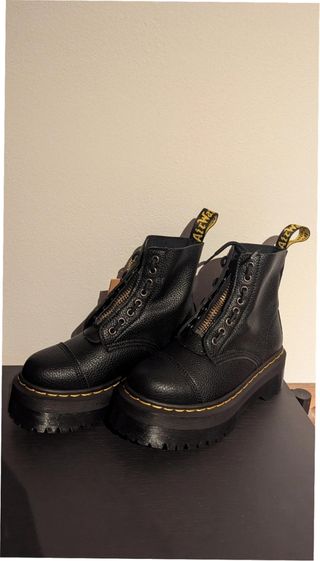 Botas Dr. Martens cremallera negras talla 39