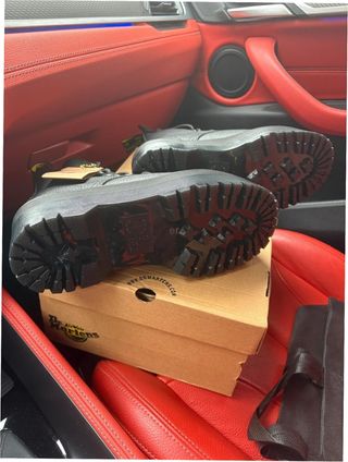 Botas Dr. Martens 39 cremallera y plataforma