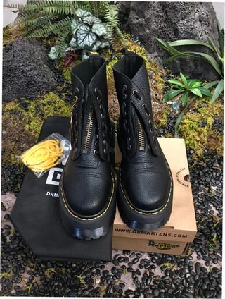 Botas Dr. Martens cremallera negras talla 37
