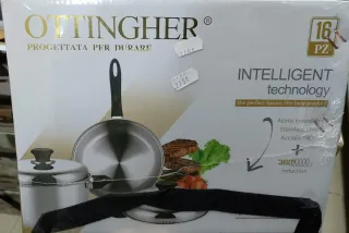 Batteria Pentole Ottingher Inox 16pz