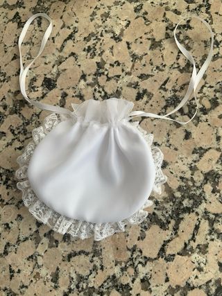 Limosnera bolsito, o bombonera, de Comunión