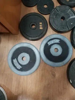 Pesas Gimnasio Varias (1kg a 7,5kg)